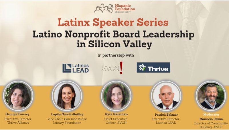 Latino Nonprofit Board Leadership in Silicon Valley